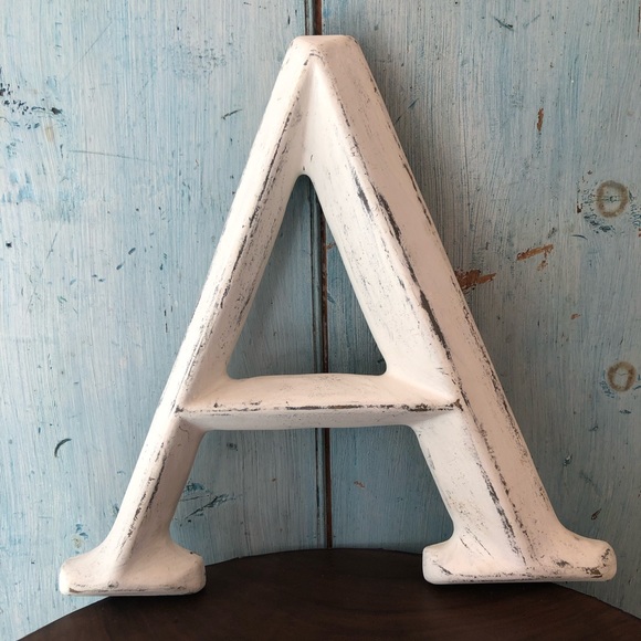 Ballard Design Other - Ballard Design lightweight distressed letter “A” wall-hanging